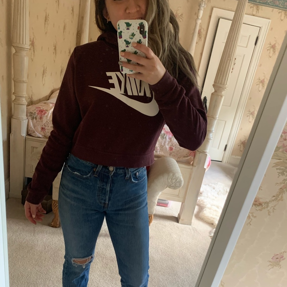 NIKE Cropped Hoodie